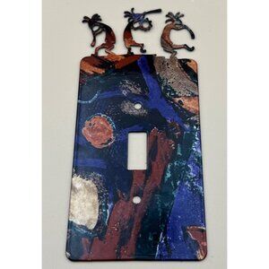 Lazart Kokopelli Reversible Metal Single Light Switch Cover Southwest Design